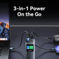 VENTION Powerhive 140W Power Bank - 27,000mAh with Smart Display
